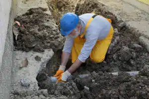 Plumber fixing pipes - BIg Easy Renovations