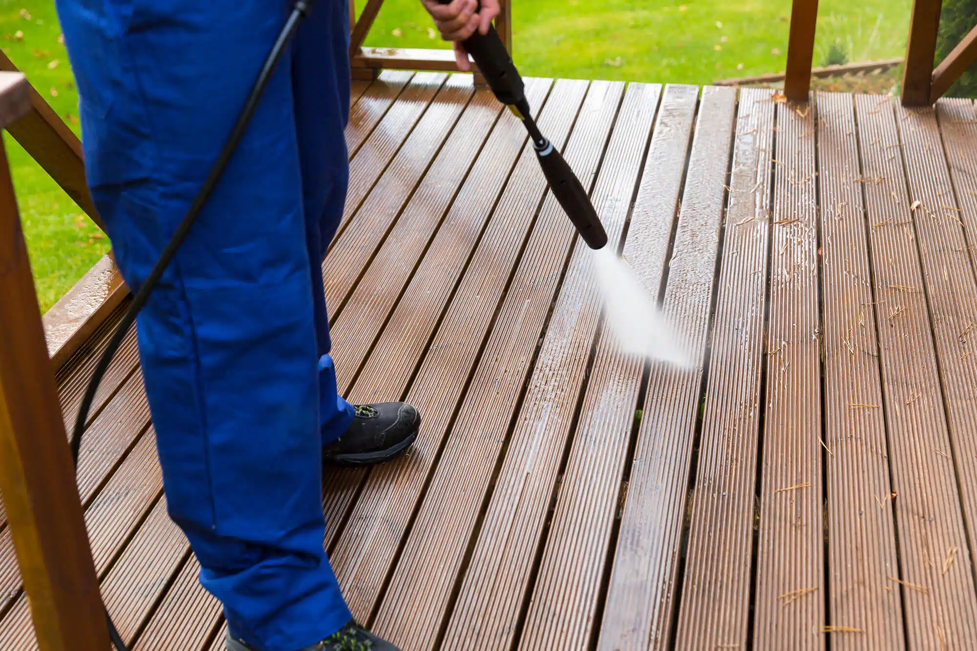 Pressure Wash on Deck