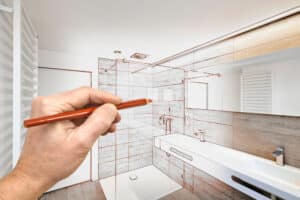 bathroom layout